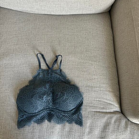 Lace Halter Push up Bra - Picture 1 of 3